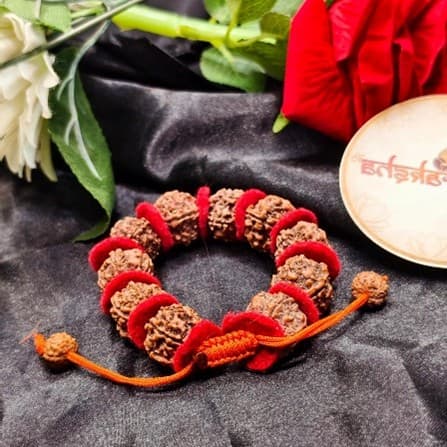 5 Mukhi Rudraksha Bracelet 