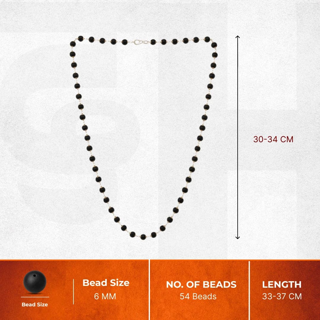 925 Pure Sterling Silver Karungali Malai