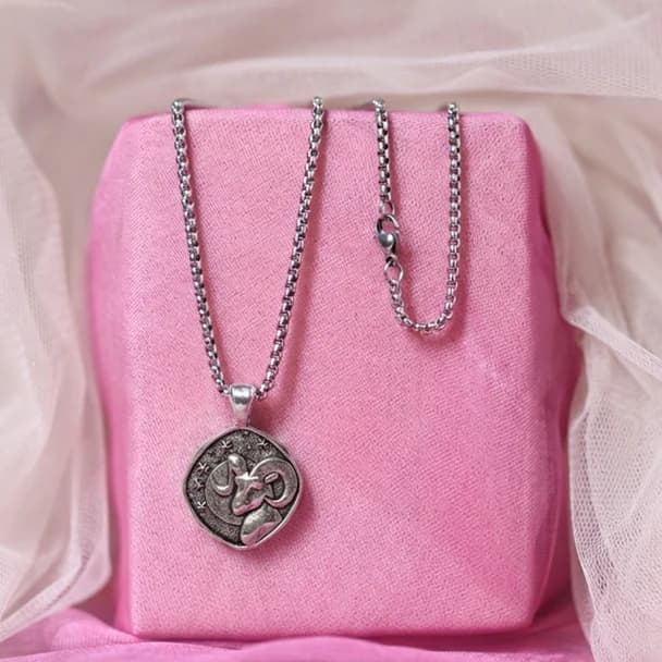 Aries (Mesh) Rashi Pendant
