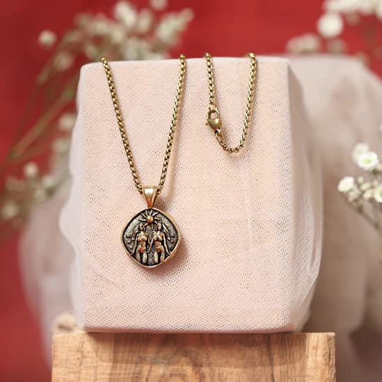 Gemini (Mithun) Rashi Pendant