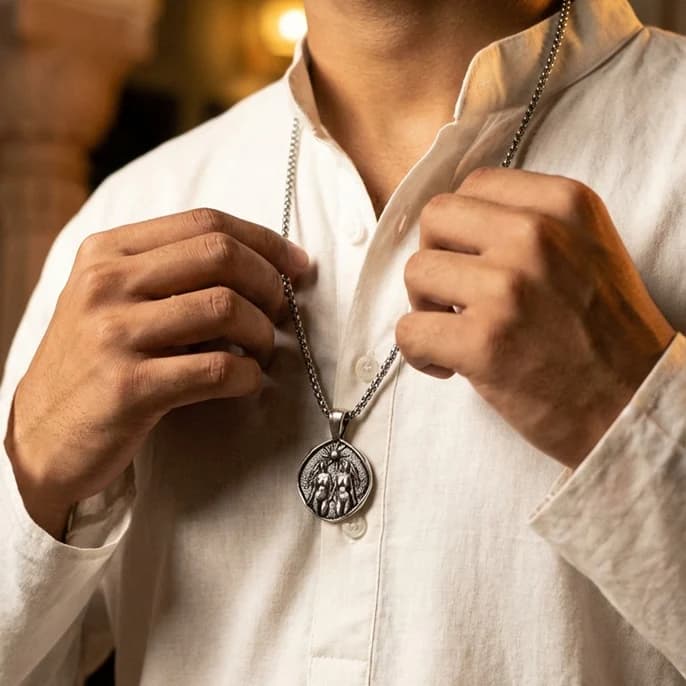 Gemini (Mithun) Rashi Pendant