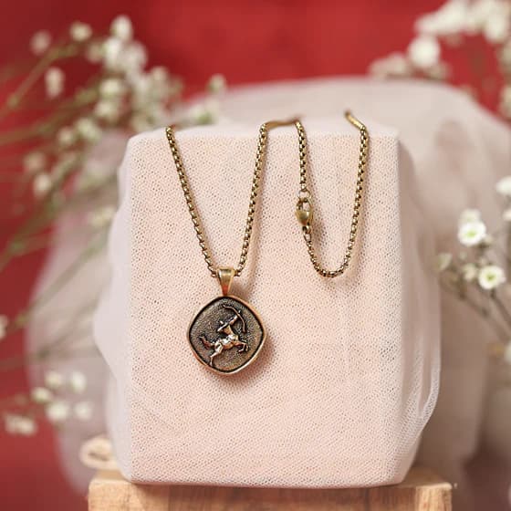 Sagittarius (Dhanu) Rashi Pendant 3