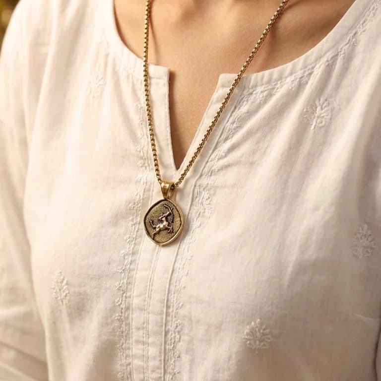 Sagittarius (Dhanu) Rashi Pendant