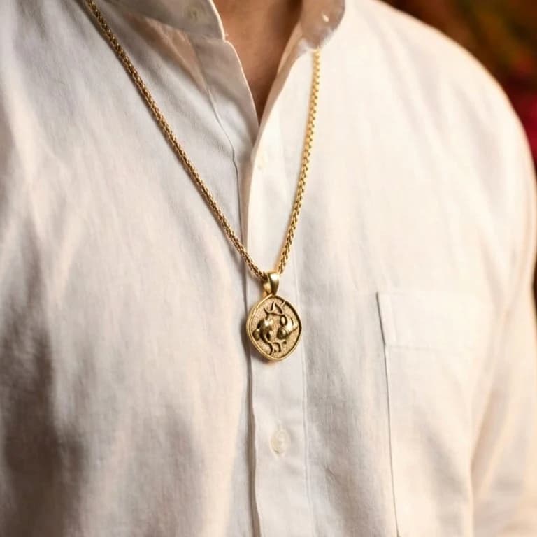 Pisces (Meen) Rashi Pendant 3